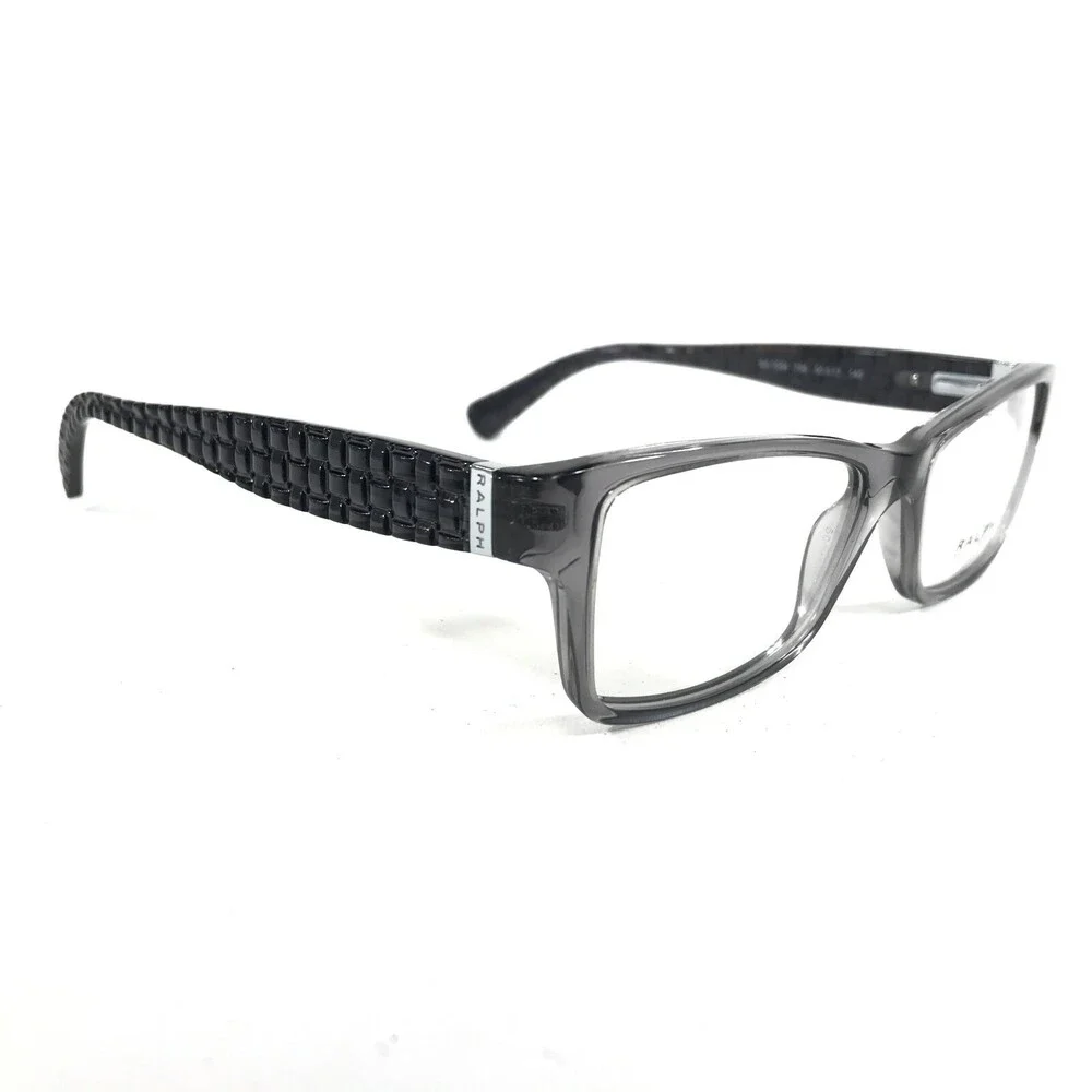 Ralph Lauren Eyeglasses Frames RA 7054 708 Clear Grey Square Ribbed 50-17-140
